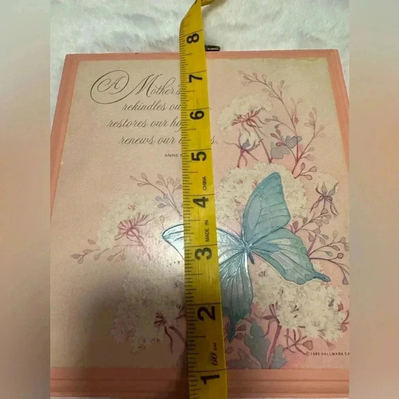 1980 Hallmark Mother Poem Butterfly Wall Plaque Decor Cottage Mothers Day Gift - Picture 9 of 9